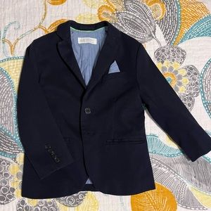 H&M Toddler size 3/4 Blazer, Navy Blue